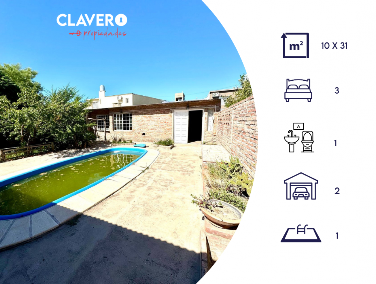Casa 3 habitaciones Santa Rosa - La Pampa