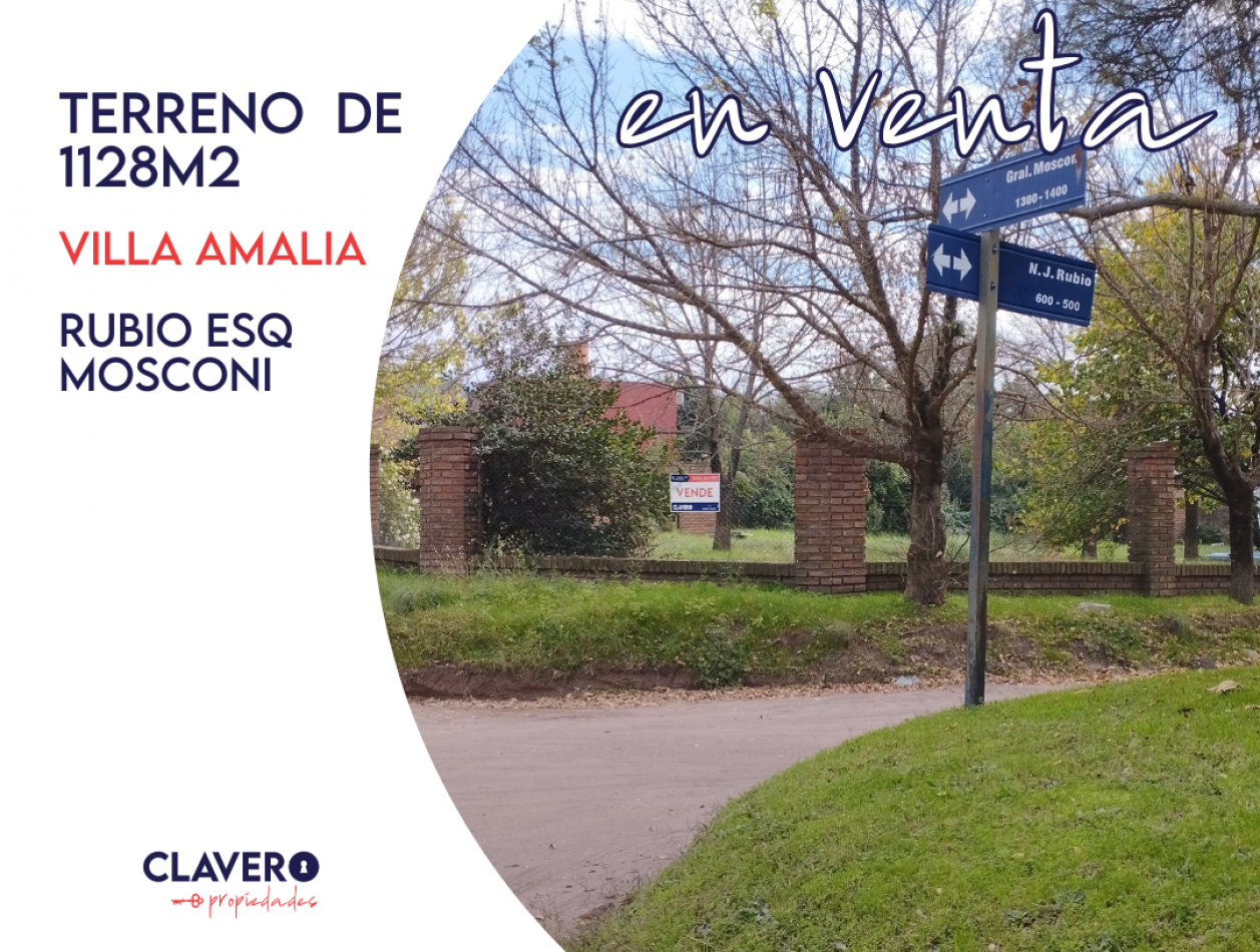 Terreno en Villa Amalia