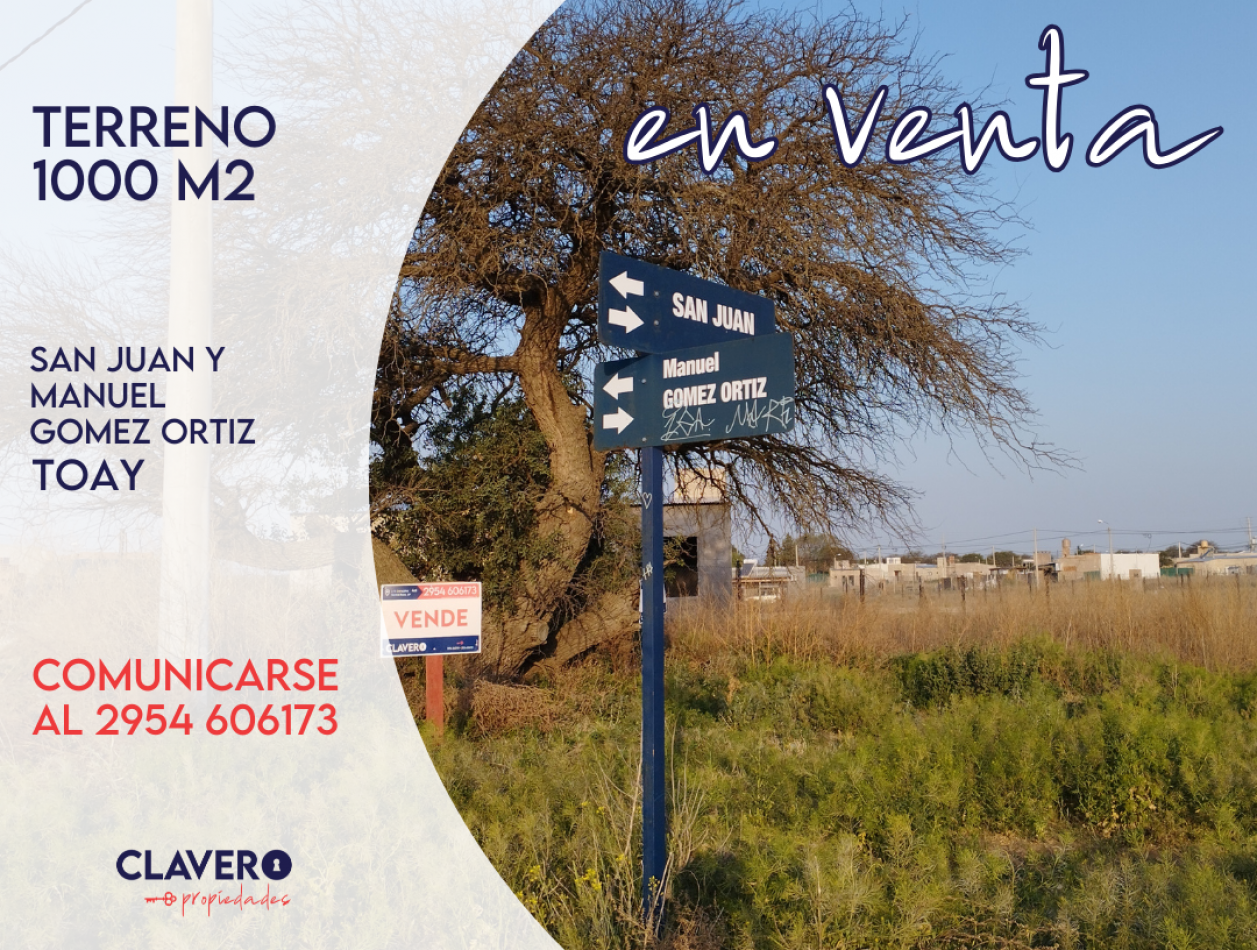 Terreno en Toay - Barrio CORTADERAS II 