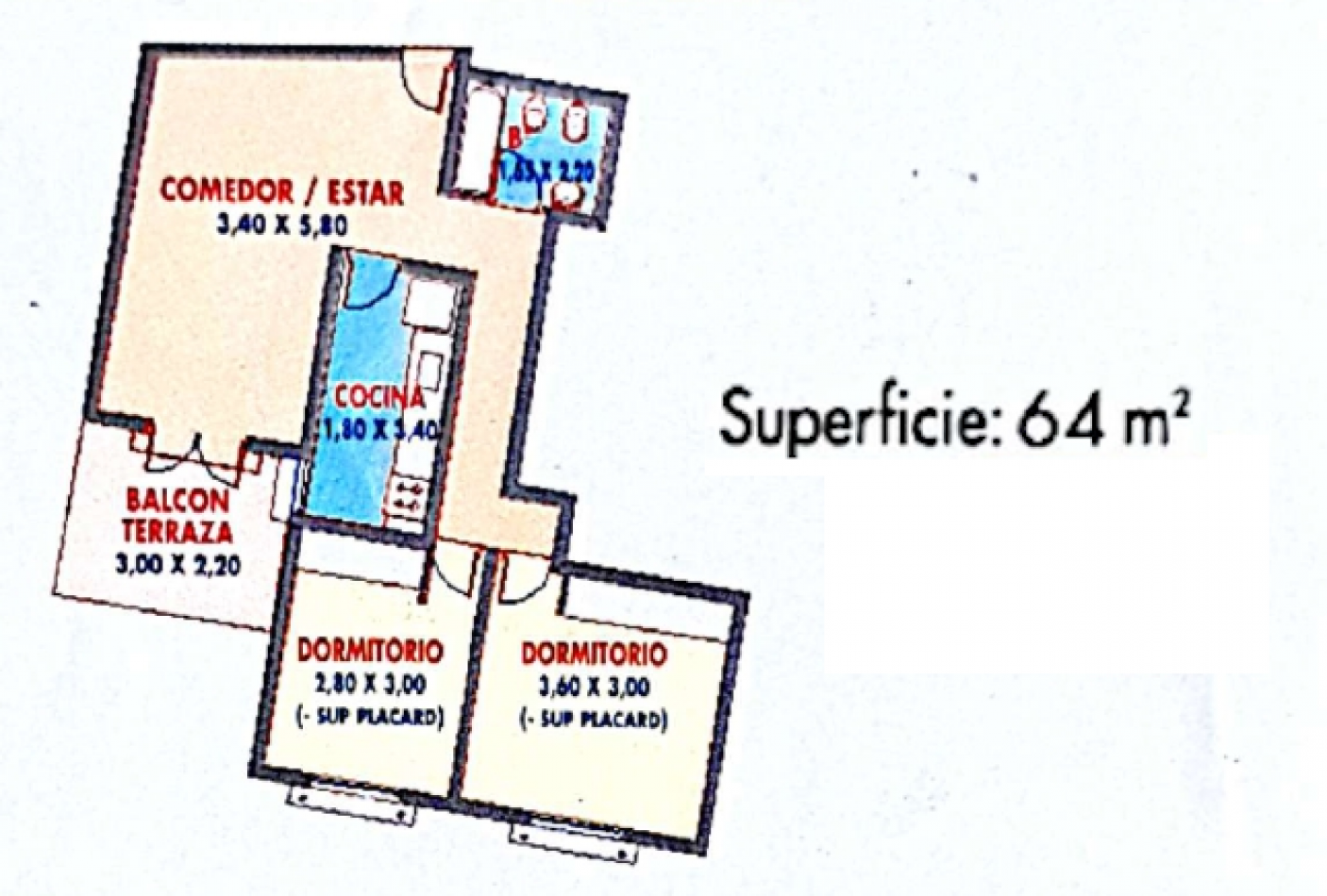 Departamento 2 dormitorio Arcos del Sur - Sin Adjudicar - Oportunidad inversion