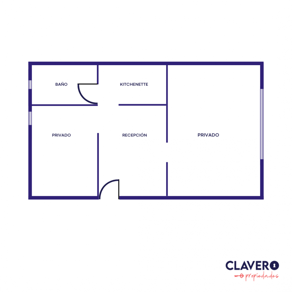 Oficina Centrica en Alquiler