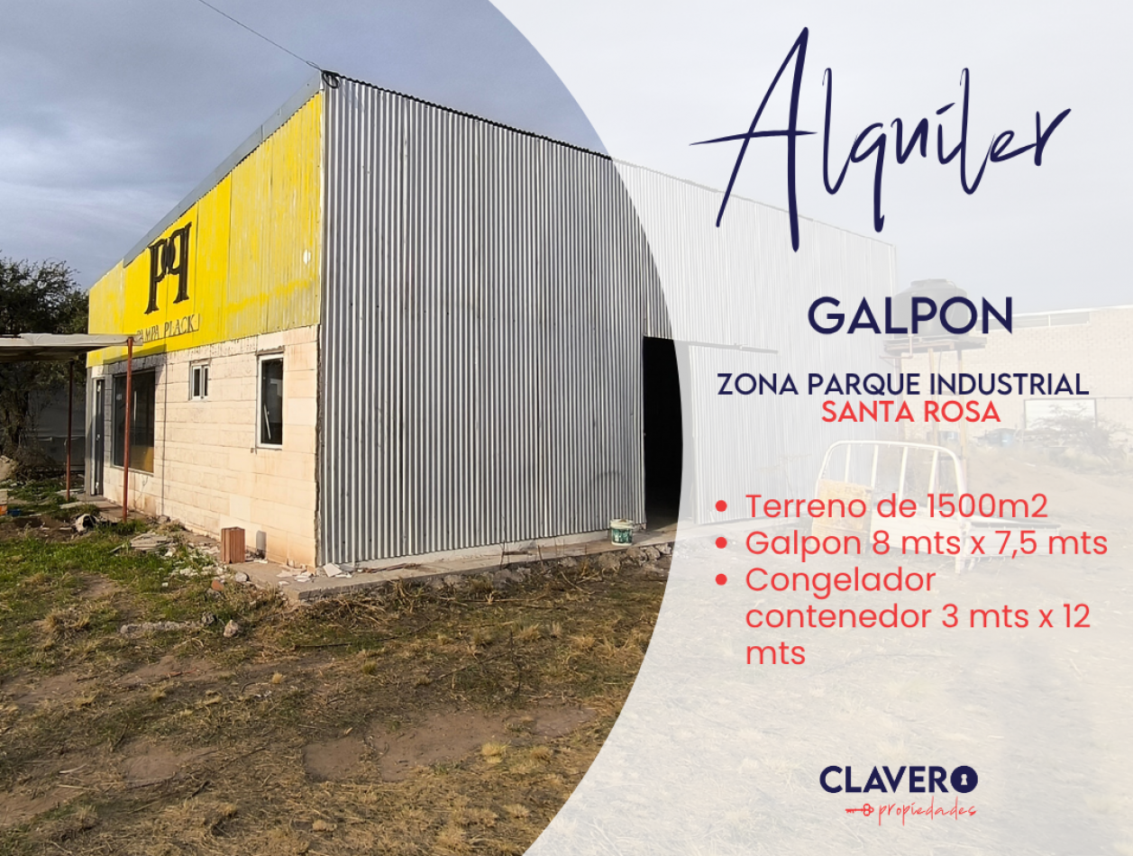 GALPON CON OFICINA