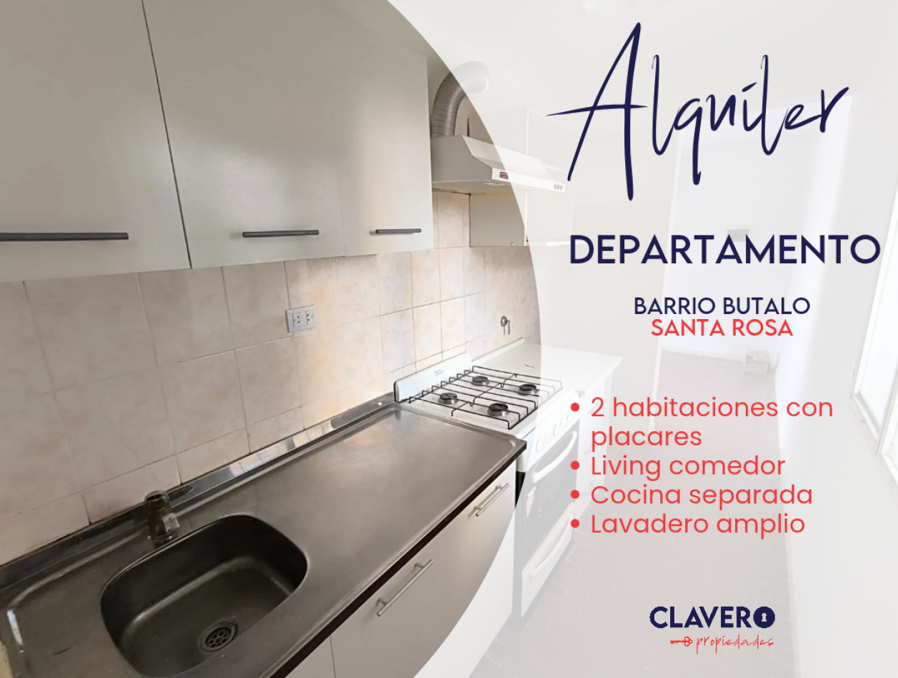 Depto 2 dorm Butalo 