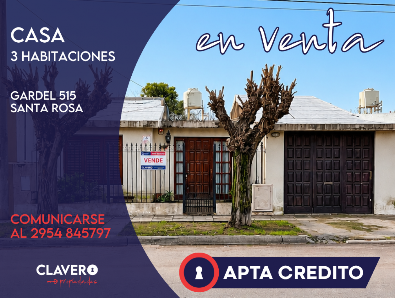 Casa amplia de 3 habitaciones
