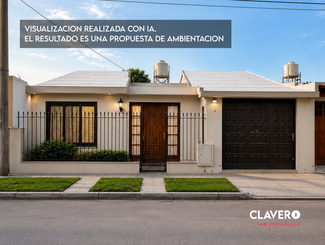 Casa amplia de 3 habitaciones