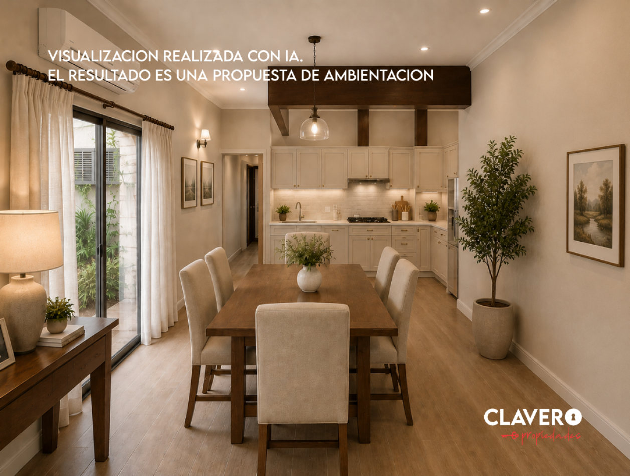 Casa amplia de 3 habitaciones