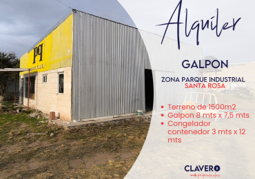 GALPON CON OFICINA